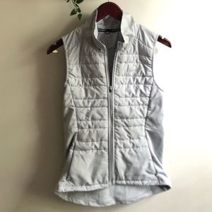 Nike Aeroloft Running Vest, Size Small, Gray/Silver